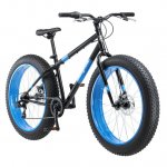 Mongoose 26" Dolomite Mens Fat Tire Bike, 7 Speeds, Black