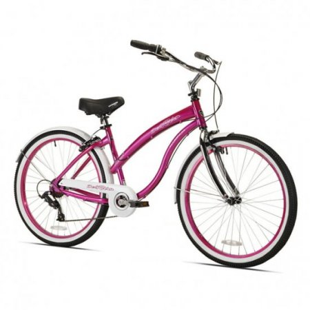 Kent 26" Del Rio Women's Cruiser Bike, Magenta