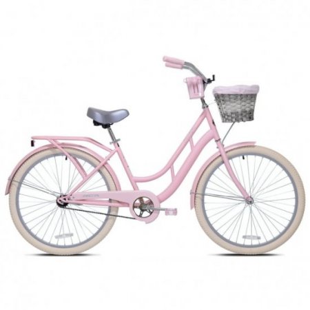 BCA 26 in. Charleston Adult Female Cruiser Bike, Pink