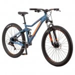 Mongoose 27.5" Ledge Mountain Bike, 7 Speeds, Teal