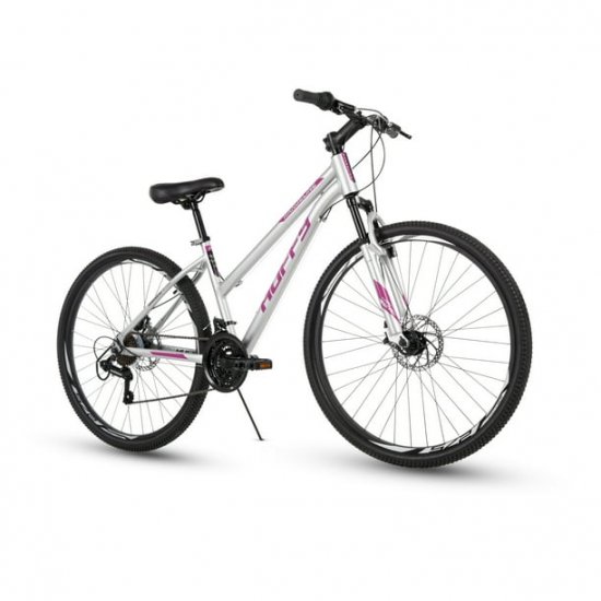 Huffy Rangeline Women\'s Mountain Bikes, 27.5 inch, Silver