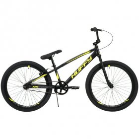 Huffy HX Cruiser 24-inch BMX Bike for Boys, Black/Yellow