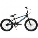 Huffy 20-inch BMX Bikes HX-Pro Bike, Black with Teal, Aluminum Frame