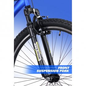 Kent Bicycles 29 in. Flexor Men's Dual Suspension Mountain Bike, Blue