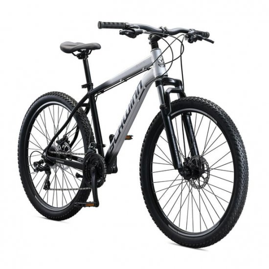 Schwinn 27.5-in. AL Comp Men\'s Mountain Bike, Grey, 21 Speeds