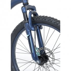 Genesis 24" Bella Vista Girl's Full Suspension Tween/Teen Mountain Bike, Blue