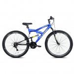 Kent Bicycles 29 in. Flexor Men's Dual Suspension Mountain Bike, Blue