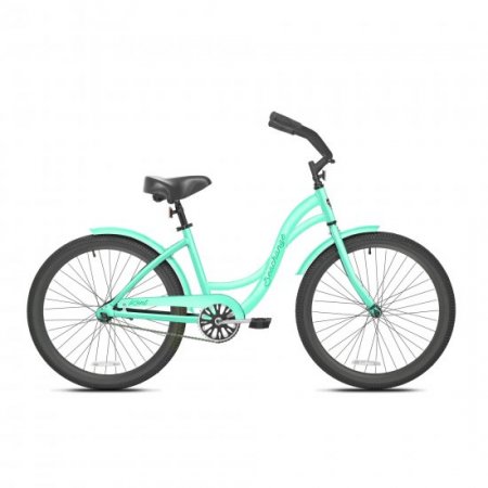 Kent Bicycles 24-inch Girl's Seachange Beach Cruiser Bicycle, Mint Green, Teen