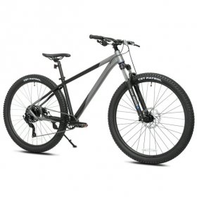 Kent Bicycles 29" Men's Trouvaille Mountain Bike Large, Black and Taupe