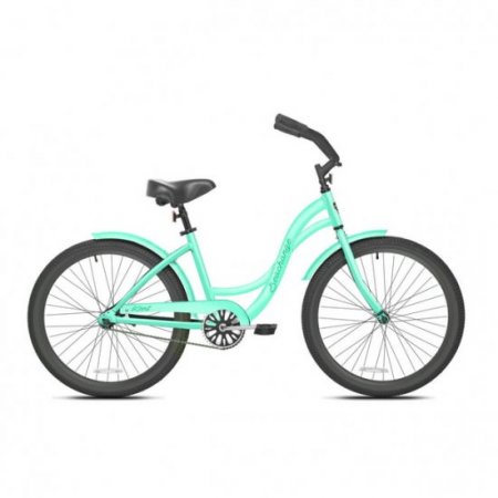 Kent Bicycles 24-inch Girl's Seachange Beach Cruiser Bicycle, Mint Green, Teen