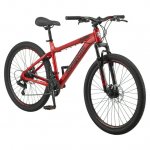 Mongoose 26-in. Durham Unisex Mountain Bike, Red and Black, 21 Speeds