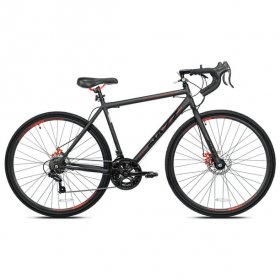 Kent 700c Nazz Men's Gravel Road Bike, Black