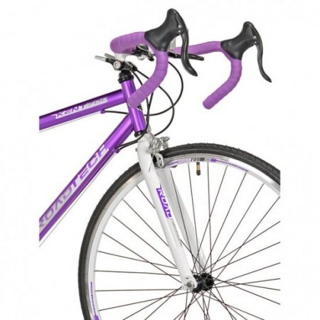 Kent Bicycles 700c Women's RoadTech Road Bicycle, Purple/White