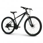 Huffy Zaire Mens' 27.5" 21 Speed Aluminum Hardtail Mountain Bicycle, Black