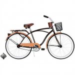 Huffy 26" Nel Lusso Mens' Cruiser Bike, Brown