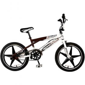 Mongoose 20" BMX Rebel Freestyle Bike-Color:Brown