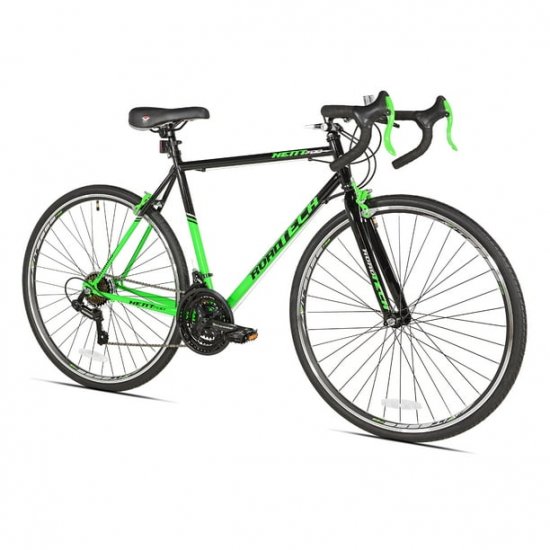 Kent 700c RoadTech Men\'s Bike, Black/Green