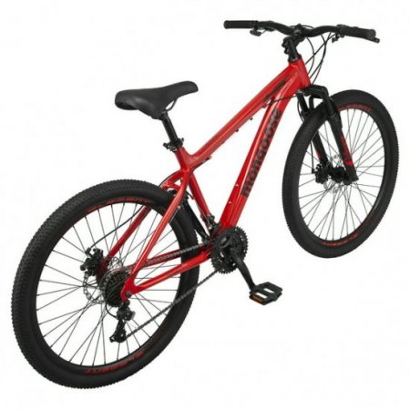 Mongoose 26-in. Durham Unisex Mountain Bike, Red and Black, 21 Speeds