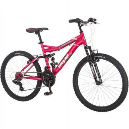 Mongoose 24" Ledge 2.1 Girls Mountain Bike, Pink