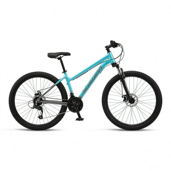 Schwinn 27.5\" AL Comp Women\'s Mountain Bike, 21 Speeds, Blue