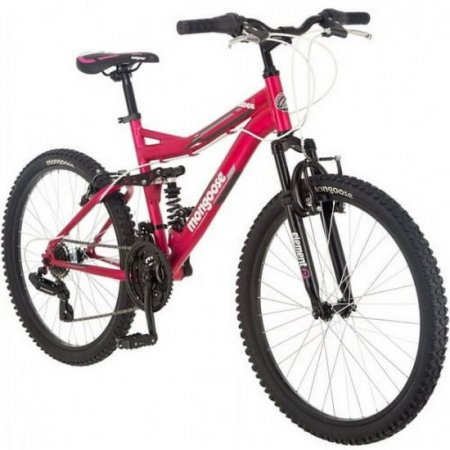 Mongoose 24" Ledge 2.1 Girls Mountain Bike, Pink