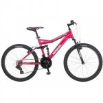 Mongoose 24" Ledge 2.1 Girls Mountain Bike, Pink