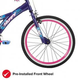 Huffy 73099 Go Girl 20 in. Girls Bicycle with Quick Connect, Purple