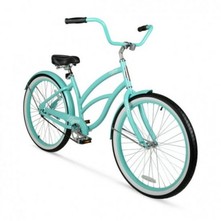 Hyper Bicycle Women's 26 In. Beach Cruiser, Seafoam