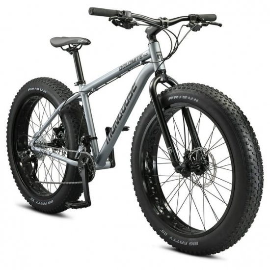 Mongoose 26-in. Dolomite ALX Unisex Fat Tire Mountain Bike, Gray