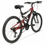 Hyper Bicycle 24" Shocker Mountain Bike, Kids, Red and Black