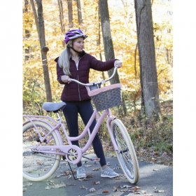 BCA 26 in. Charleston Adult Female Cruiser Bike, Pink