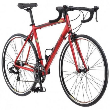 Schwinn Volare 1400 Bicycle 700C, Men's Drop Bar Road, Matte Red