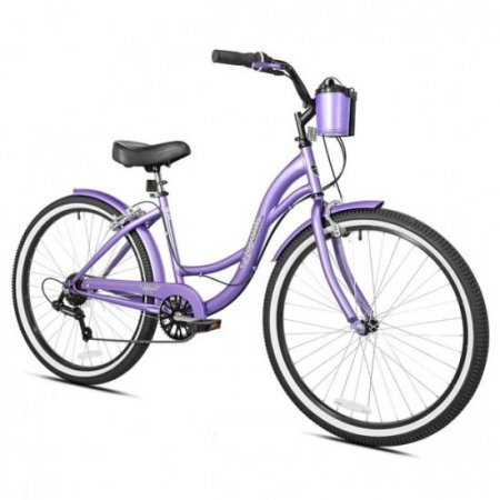 Kent Bicycles 26" Bayside Women's Cruiser Bicycle, Purple