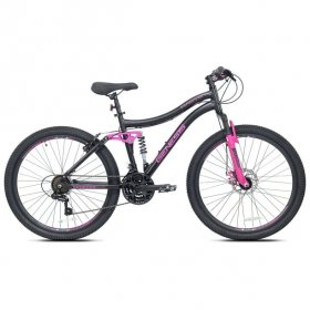 Kent Genesis 26 in. Maeve Women's Mountain Bike, Black and Pink