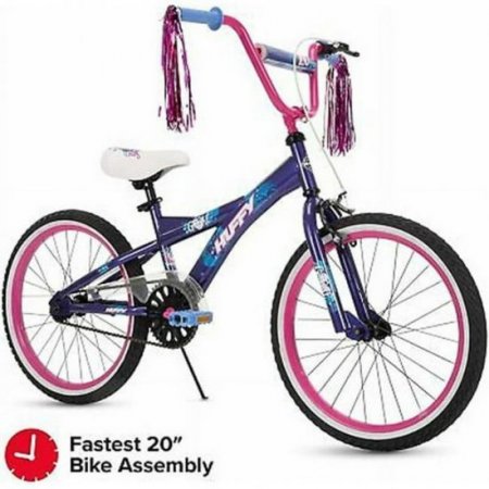 Huffy 73099 Go Girl 20 in. Girls Bicycle with Quick Connect, Purple