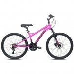 Kent Bicycles 24-inch Teen Tracer Girl's Mountain Bicycle, Pink