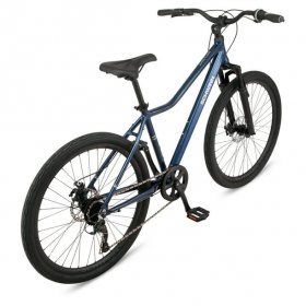 Schwinn 27.5" Junction Mens Hybrid Bike, 7 Speeds, Navy