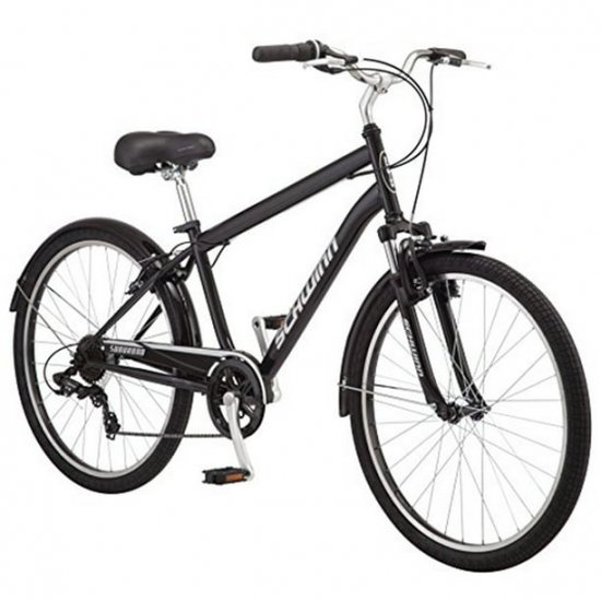 Schwinn Suburban Comfort Men\'s 26 in Black Bike-Size:26\",Style:Men\'s Comfort