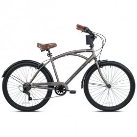 Kent 26 In. Bayside Men's Cruiser Bike, Satin Cocoa