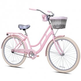 BCA 26 in. Charleston Adult Female Cruiser Bike, Pink