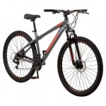 Mongoose 29" Durham Mountain Bike, 21 Speeds, Gray