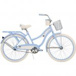 Huffy 24610 24 in. Deluxe Womens Cruiser Bike, Blue-One Size