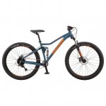 Mongoose 27.5" Ledge Mountain Bike, 7 Speeds, Teal