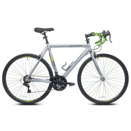 Genesis 700 C Saber Men's Aluminum Road Bike with 21 Speeds, Gray