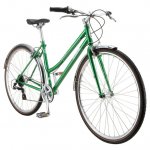 Schwinn Collegiate Adult Hybrid Bike, 8 speeds, 700c wheels, women's 19 inch frame, medium, large