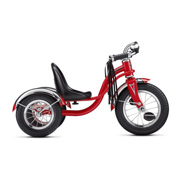 Schwinn S6760 12 in. Retro-Styled Kid's Roadster Tricycle